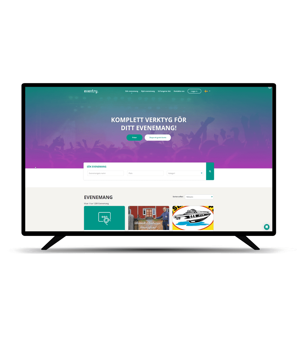 Portal for Marketing and Ticket Sales